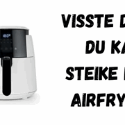 Visste du at du kan steike egg i airfryer?