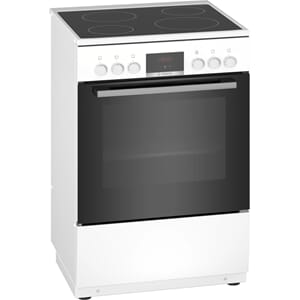 Bosch Frittstående komfyr med keramisk Serie  4