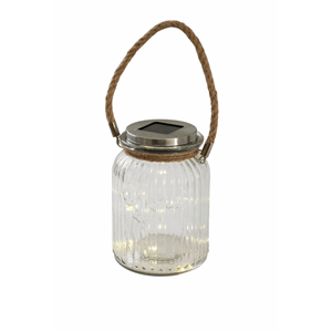 LED Solcelle LUDO Glasskrukke